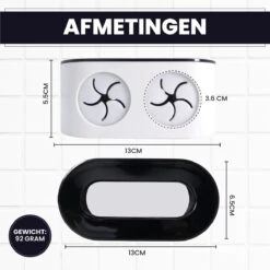Lenga Tandenborstelhouder - Elektrische Tandenborstel Houder - Dubbele Tandenborstel Houder - Tandenborstel Houder Zwart -Thuis Badkamer 1200x1199 3