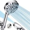 Ionische Dubbelzijdige Douchekop XL | 10 Straalsoorten | Antibacterieel | Antikalk Bescherming | Waterbesparend | Chrome -Thuis Badkamer 1200x1199 4