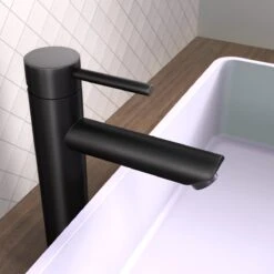 LOMAZOO Wastafelkraan Zwart Ceres - Badkamerkraan - Wastafel Kraan - Mengkraan Wastafel - Hoge Uitloop 15 LOMAZOO Wastafelkraan Zwart Ceres - Badkamerkraan - Wastafel Kraan - Mengkraan Wastafel - Hoge Uitloop -Thuis Badkamer 1200x1200 1038