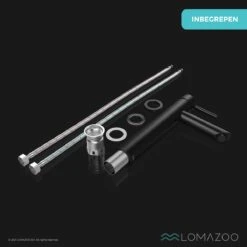LOMAZOO Wastafelkraan Zwart Ceres - Badkamerkraan - Wastafel Kraan - Mengkraan Wastafel - Hoge Uitloop 21 LOMAZOO Wastafelkraan Zwart Ceres - Badkamerkraan - Wastafel Kraan - Mengkraan Wastafel - Hoge Uitloop -Thuis Badkamer 1200x1200 1044