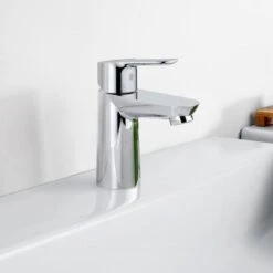 GROHE BauEdge Wastafelkraan - Met EcoJoy® - Zonder Waste - Chroom - 23330000 -Thuis Badkamer 1200x1200 1046