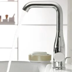 GROHE Essence New Wastafelkraan - Met EcoJoy® - Draaibare Uitloop - Zonder Waste - Chroom - 23541001 17 GROHE Essence New Wastafelkraan - Met EcoJoy® - Draaibare Uitloop - Zonder Waste - Chroom - 23541001 -Thuis Badkamer 1200x1200 1064