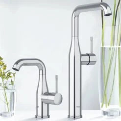 GROHE Essence New Wastafelkraan - Met EcoJoy® - Draaibare Uitloop - Zonder Waste - Chroom - 23541001 18 GROHE Essence New Wastafelkraan - Met EcoJoy® - Draaibare Uitloop - Zonder Waste - Chroom - 23541001 -Thuis Badkamer 1200x1200 1065