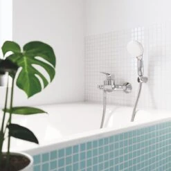 GROHE QuickFix Start Flow Badkraan - Met Omstel En Koppelingen - Chroom - 23772000 9 GROHE QuickFix Start Flow Badkraan - Met Omstel En Koppelingen - Chroom - 23772000 -Thuis Badkamer 1200x1200 1137