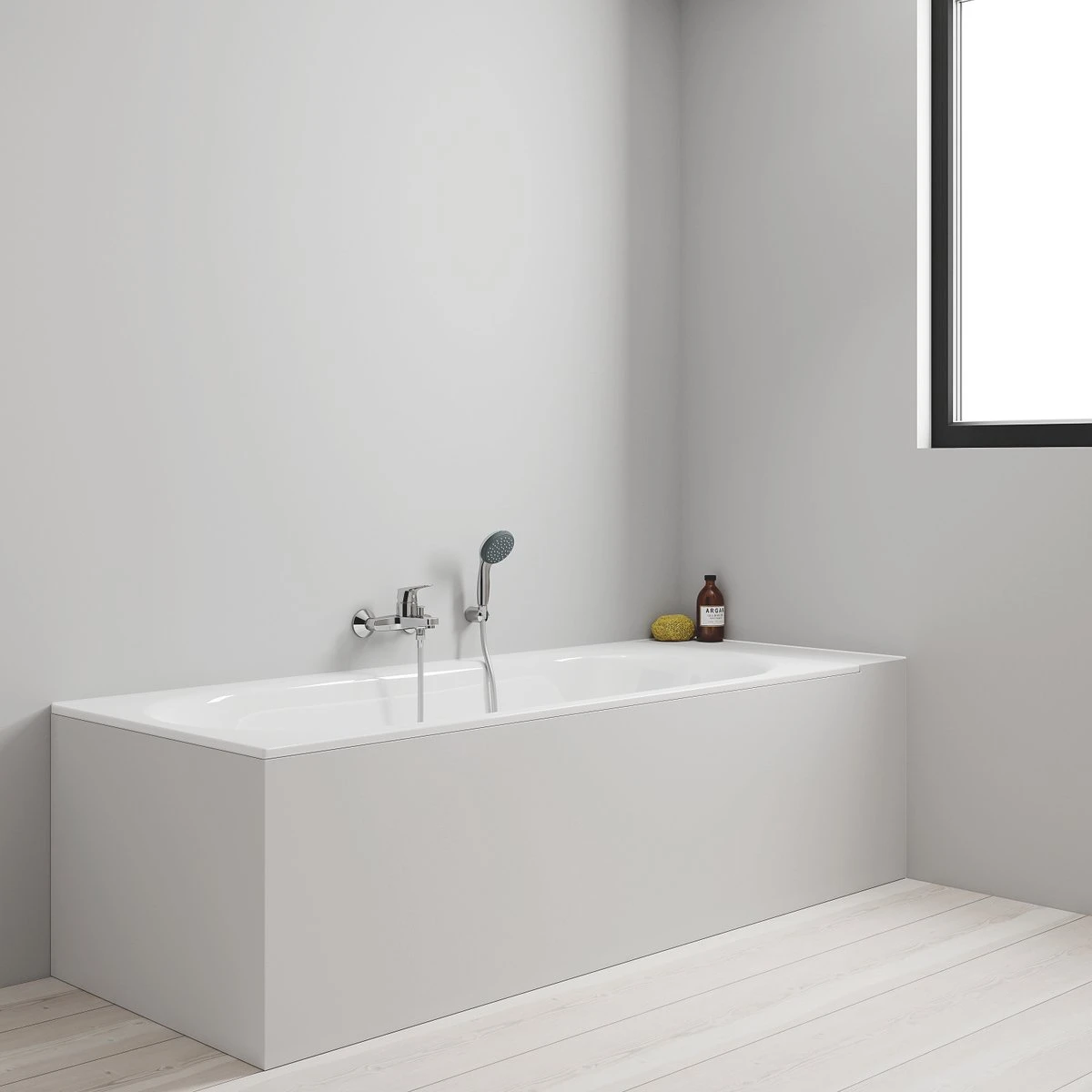 GROHE QuickFix Start Flow Badkraan - Met Omstel En Koppelingen - Chroom - 23772000 6 GROHE QuickFix Start Flow Badkraan - Met Omstel En Koppelingen - Chroom - 23772000 - Afbeelding 4