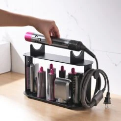 Houder Voor Dyson Airwrap (lange Versie) - Geschikt Voor 8 Accessoires - Passend Voor Dyson Airwrap Complete Long Multistyler - Zwart -Thuis Badkamer 1200x1200 114