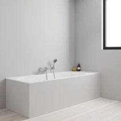 GROHE QuickFix Precision Feel Themostatische Badkraan - EcoJoy® - CoolTouch - 15 Cm - Met Koppelingen - Chroom - 34788000 -Thuis Badkamer 1200x1200 1140