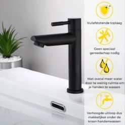 Stylumo Zwarte Toiletkraan – Fonteinkraan Zwart – Koudwaterkraan – WC Kraan – Badkamermeubel Kraan Alleen Koud Water 14 Stylumo Zwarte Toiletkraan – Fonteinkraan Zwart – Koudwaterkraan – WC Kraan – Badkamermeubel Kraan Alleen Koud Water -Thuis Badkamer 1200x1200 1145