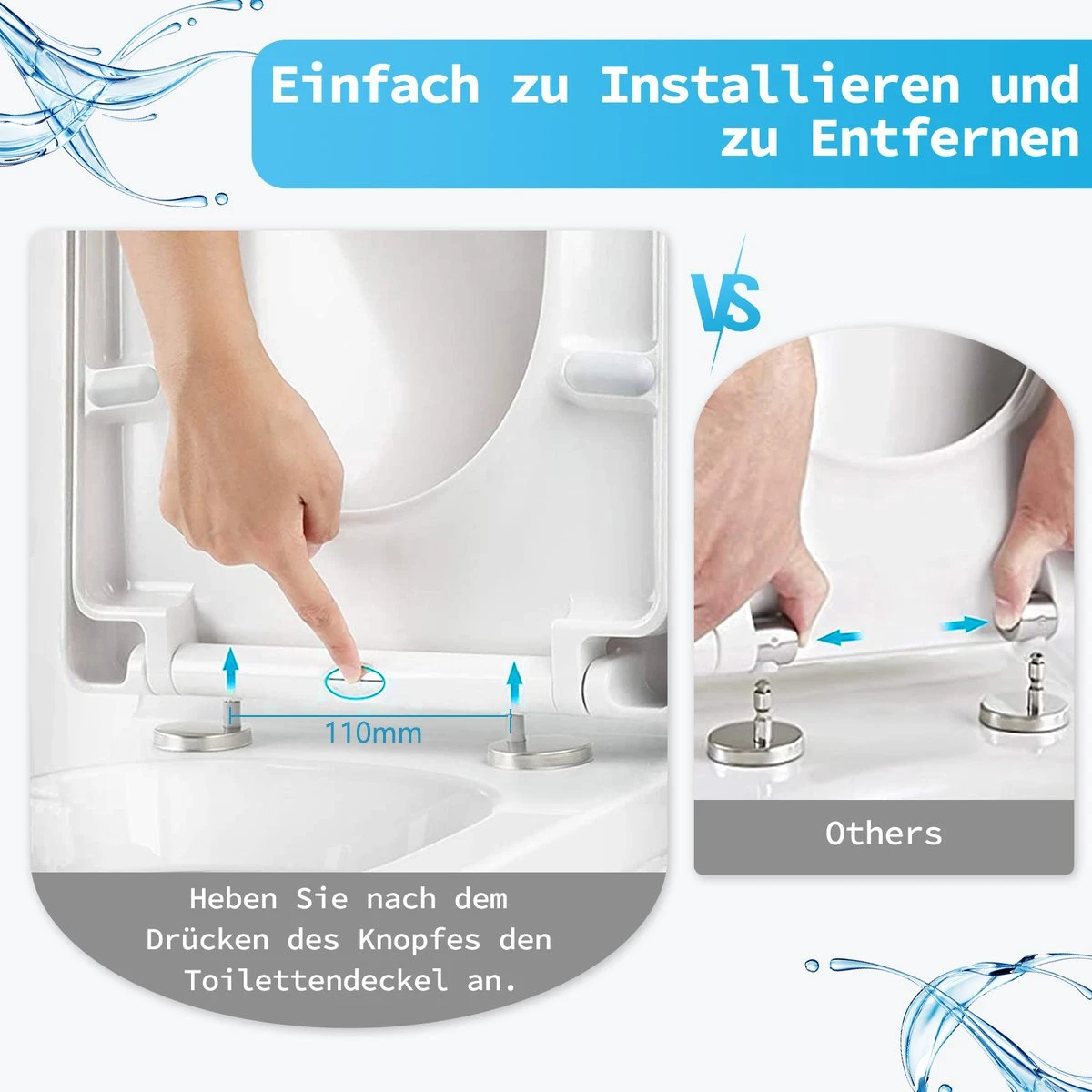 Blazelife Wc Bril - Wc Bril Softclose Van Duurzaam Ureumformaldehyde - Lonely Day - Toiletdeksel Universeel - Afneembaar - Antibacterieel - D-vorm 9 Blazelife Wc Bril - Wc Bril Softclose Van Duurzaam Ureumformaldehyde - Lonely Day - Toiletdeksel Universeel - Afneembaar - Antibacterieel - D-vorm - Afbeelding 7