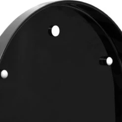 Kamyra® Antibacteriële Toiletbril Met Verkleiner & Softclose - Voor Volwassenen/Kinderen - Toiletbrillen, WC Bril, Brillen, Toiletzitting - D-Vorm - 45.4x36.1 Cm - Zwart -Thuis Badkamer 1200x1200 1235