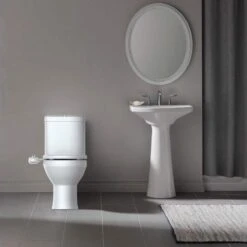Bidet Handdouche Toilet Sproeier Shattaf Sprayer WC Papier Besparend - Dubbel Spray Koud Water - Badkamer Accessoires - Freshole® -Thuis Badkamer 1200x1200 1252