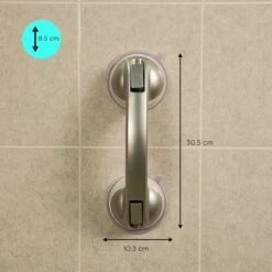 Kunststof Handgreep Voor Badkamer - 30.5cm - Douche Wandbeugel - Geen Boorgaten 23 Kunststof Handgreep Voor Badkamer - 30.5cm - Douche Wandbeugel - Geen Boorgaten -Thuis Badkamer 1200x1200 1282