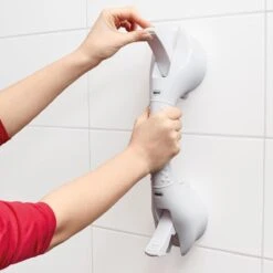 VITILITY Quick Mobile Rail - Wandbeugel Met Zuignappen - Zonder Boren - 40 Cm - Wit - Veiligheidsgreep -Thuis Badkamer 1200x1200 1322