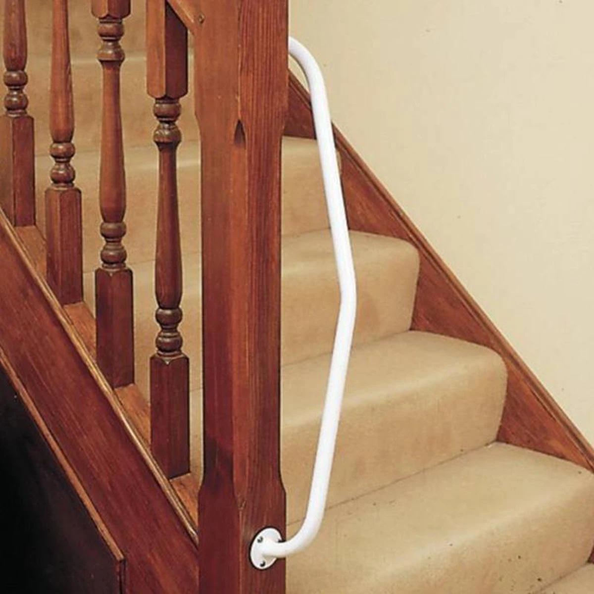 Wandbeugel Gedraaid LINKS - Wit 5 Wandbeugel Gedraaid LINKS - Wit - Afbeelding 3