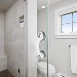 Minismus Badkamer En Douche Handgreep Met Zuignap - Zwart 9 Minismus Badkamer En Douche Handgreep Met Zuignap - Zwart -Thuis Badkamer 1200x1200 1337