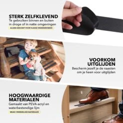 RX Goods 25 Stuks Zelfklevende Anti Slip Strips Stickers – 2 Cm X 20 Cm - Met Schraper – Zwarte Antislip Tape -Thuis Badkamer 1200x1200 1395