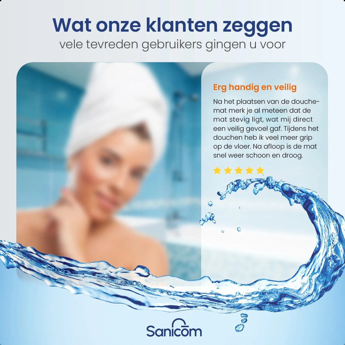 Merkloos Douchemat - Antislip Mat - Antislipmat Douche - Badmat - Schimmelbestendig - Met Zuignappen - Wasbaar - Wit 5 Merkloos Douchemat - Antislip Mat - Antislipmat Douche - Badmat - Schimmelbestendig - Met Zuignappen - Wasbaar - Wit - Afbeelding 3