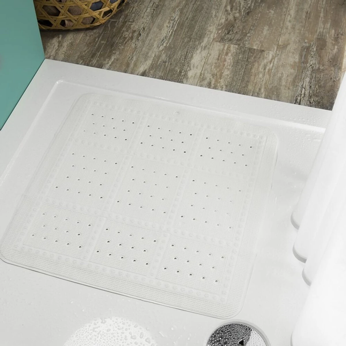 Sealskin Unilux Veiligheidsmat 55x55 Cm - PVC - Wit 9 Sealskin Unilux Veiligheidsmat 55x55 Cm - PVC - Wit - Afbeelding 7