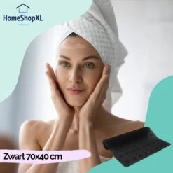 The Original - Douchemat Antislip - Zwart - 70x40cm - Antislipmat Badmat Voor Bad & Douche - Anti Slip Mat Met Zuignappen -Thuis Badkamer 1200x1200 1471