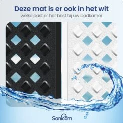 Merkloos Badmat Antislip - Douchemat - Antislipmat Bad - Antislipmat Douche - Schimmelbestendig - Met Zuignappen - Wasbaar - Zwart 15 Merkloos Badmat Antislip - Douchemat - Antislipmat Bad - Antislipmat Douche - Schimmelbestendig - Met Zuignappen - Wasbaar - Zwart -Thuis Badkamer 1200x1200 1481