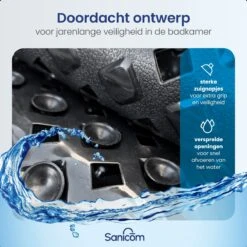 Merkloos Badmat Antislip - Douchemat - Antislipmat Bad - Antislipmat Douche - Schimmelbestendig - Met Zuignappen - Wasbaar - Zwart 18 Merkloos Badmat Antislip - Douchemat - Antislipmat Bad - Antislipmat Douche - Schimmelbestendig - Met Zuignappen - Wasbaar - Zwart -Thuis Badkamer 1200x1200 1484