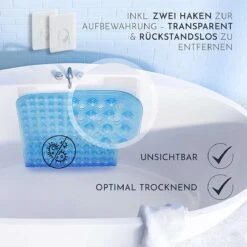 Douchemat Antislip - Badmat - 88x40cm - Antislipmat Voor Douche - Rubber - Blauwbad Mat 14 Douchemat Antislip - Badmat - 88x40cm - Antislipmat Voor Douche - Rubber - Blauwbad Mat -Thuis Badkamer 1200x1200 1507