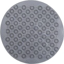 Merkloos TDR-Antislip Mat - 55x55CM - Rond - Grijs - Badmat Badkamer - Douchemat - Badkamermat - Antislipmat Voor Douche -Thuis Badkamer 1200x1200 1521