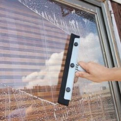 Vitamo™ Premium 2-in-1 Badkamer Vloerwisser Lang Met Ophangsysteem - Douchewisser Met Afdraaibare Wisser - Raamwisser - 180° Draaiend - Uitschuifbaar 70/125 CM - Grijs -Thuis Badkamer 1200x1200 159