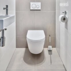 Toiletborstel Siliconen Met Houder - Sneldrogend, Hygiënisch & Antibacteriële Werking - WC Borstel - Toilet Borstel Houder (EXTRA SILICONE BORSTEL GRATIS) -Thuis Badkamer 1200x1200 1634