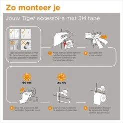 Tiger Tune - Toiletborstel Met Houder - Zwart Metaal Geborsteld / Zwart -Thuis Badkamer 1200x1200 1642