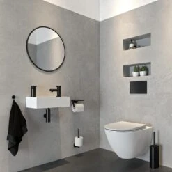 Tiger Noon Reserverolhouder - Zwart -Thuis Badkamer 1200x1200 1705