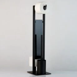 WENKO Toiletbutler Rivalta Zwart - Toiletborstel Met Houder, Toiletrolhouder En Reserverolhouder 33 WENKO Toiletbutler Rivalta Zwart - Toiletborstel Met Houder, Toiletrolhouder En Reserverolhouder -Thuis Badkamer 1200x1200 1821