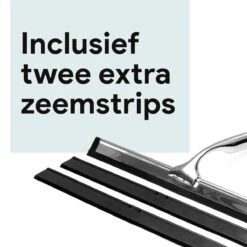 Douchewisser Met Ophanghaak En 2 Extra Strips - Raamwisser Voor Douche - Raamtrekker Chroom 17 Douchewisser Met Ophanghaak En 2 Extra Strips - Raamwisser Voor Douche - Raamtrekker Chroom -Thuis Badkamer 1200x1200 189