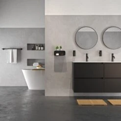 Tiger 2-Store - Wandrekje / Douchemandje - 25 Cm - Zwart 24 Tiger 2-Store - Wandrekje / Douchemandje - 25 Cm - Zwart -Thuis Badkamer 1200x1200 1920