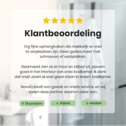 NovaQ Handoekhaakjes - Handoekhouder- Zwart - Douchewand Haak - Set Van 2 Stuks 16 NovaQ Handoekhaakjes - Handoekhouder- Zwart - Douchewand Haak - Set Van 2 Stuks -Thuis Badkamer 1200x1200 2009