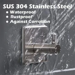 Merkloos Roestvrijstalen Handdoekhaakjes | 3M™ Zelfklevend | 4 Stuks | Mat Zwart | Wandhaak | Ophanghaken | Plakhaakjes | Haakjes | Badkamer | Keuken | RVS -Thuis Badkamer 1200x1200 2025