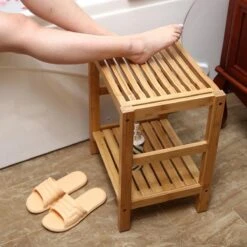 Merkloos Decopatent® Bamboe Handoekenrek - Badkamer Bankje - Houten Handdoeken Rek - Bank Voor In Badkamer - Badkamerkruk - Badkamerstoel 18 Merkloos Decopatent® Bamboe Handoekenrek - Badkamer Bankje - Houten Handdoeken Rek - Bank Voor In Badkamer - Badkamerkruk - Badkamerstoel -Thuis Badkamer 1200x1200 2051