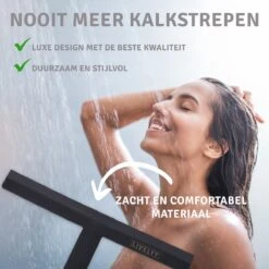 LIVELYY - Professionele Douchewisser - Raamwisser - Douche Trekker - Douchewissers - Zwart 13 LIVELYY - Professionele Douchewisser - Raamwisser - Douche Trekker - Douchewissers - Zwart -Thuis Badkamer 1200x1200 223