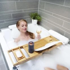 LifeGoods Badplank - Uitschuifbaar - Voor In Bad - 74.5 Tot 108.5 Cm - Met Houder - Hout 15 LifeGoods Badplank - Uitschuifbaar - Voor In Bad - 74.5 Tot 108.5 Cm - Met Houder - Hout -Thuis Badkamer 1200x1200 340