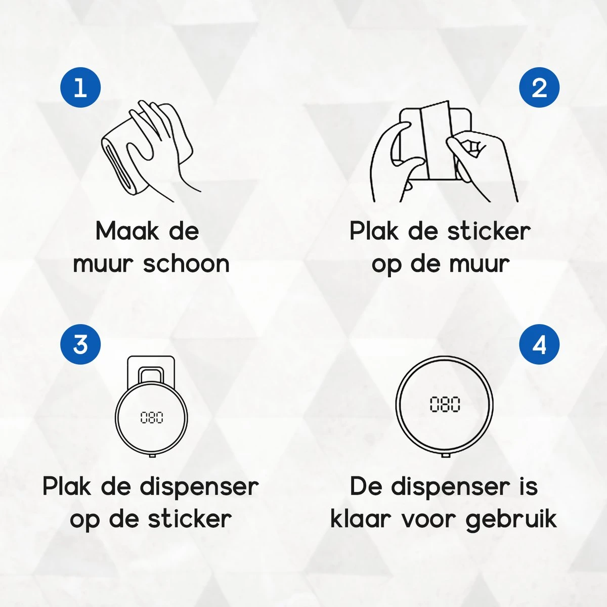 Royal WM - Automatische Zeepdispenser - 300ml - Zwart - Wandmontage - Sensor 12 Royal WM - Automatische Zeepdispenser - 300ml - Zwart - Wandmontage - Sensor - Afbeelding 10