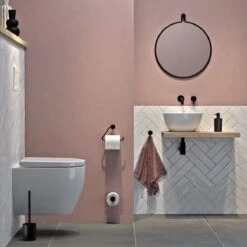 Tiger Porto - Zeepdispenser 200 Ml - Vrijstaand - Zwart -Thuis Badkamer 1200x1200 461