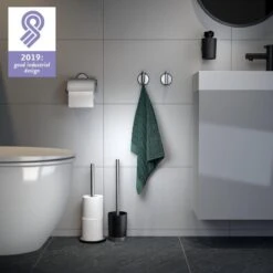 Tiger Tune - Zeepdispenser - RVS Geborsteld / Zwart -Thuis Badkamer 1200x1200 488