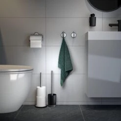 Tiger Tune - Zeepdispenser - RVS Geborsteld / Zwart -Thuis Badkamer 1200x1200 491