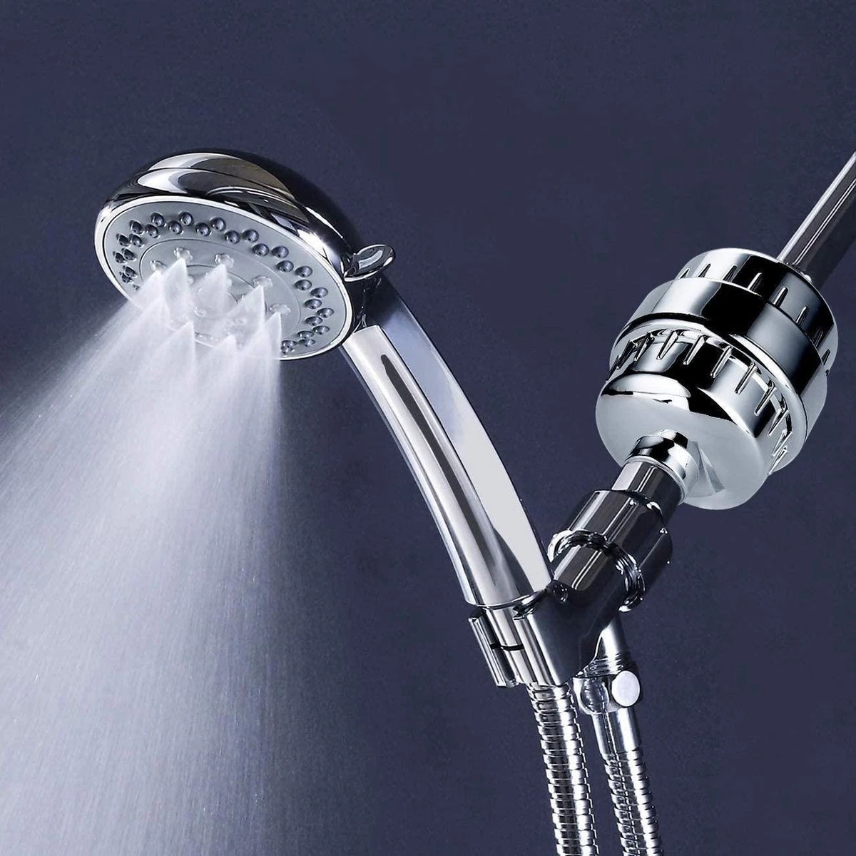 Vitamo™ Premium Universele 15 Stage - Douchefilter & Extra Filter - Waterfilter Voor Douchekop 4 Vitamo™ Premium Universele 15 Stage - Douchefilter & Extra Filter - Waterfilter Voor Douchekop - Afbeelding 2