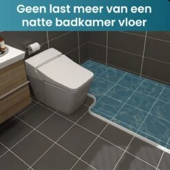 Waterkering Douche - Dorpel - Water Stopper - Dorpelstrip - Water Barrière Strip - Douche Dorpel - Anti Overstromend Water - 1 Meter -Thuis Badkamer 1200x1200 582