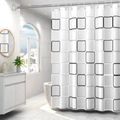 VAIVE Douchegordijn 180x200 - Anti Schimmel - Douchegordijnen 13 VAIVE Douchegordijn 180x200 - Anti Schimmel - Douchegordijnen -Thuis Badkamer 1200x1200 592