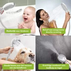 Salvano Douchekop - Waterbesparend - Regendouche - 9 Standen -Thuis Badkamer 1200x1200 628