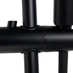 4bathroomz® Zwarte Regendouche Met Thermostatische Kraan - 20cm Hoofddouche -Thuis Badkamer 1200x1200 770