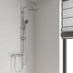 GROHE QuickFix Vitalio Joy 310 Regendouche - CoolTouch - Met Planchet - ø 31 Cm - Chroom -Thuis Badkamer 1200x1200 808
