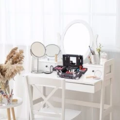 Relaxdays Make Up Koffer Met Spiegel - Zonder Inhoud - Met Slot - Cosmetica Koffer Dames 16 Relaxdays Make Up Koffer Met Spiegel - Zonder Inhoud - Met Slot - Cosmetica Koffer Dames -Thuis Badkamer 1200x1200 81